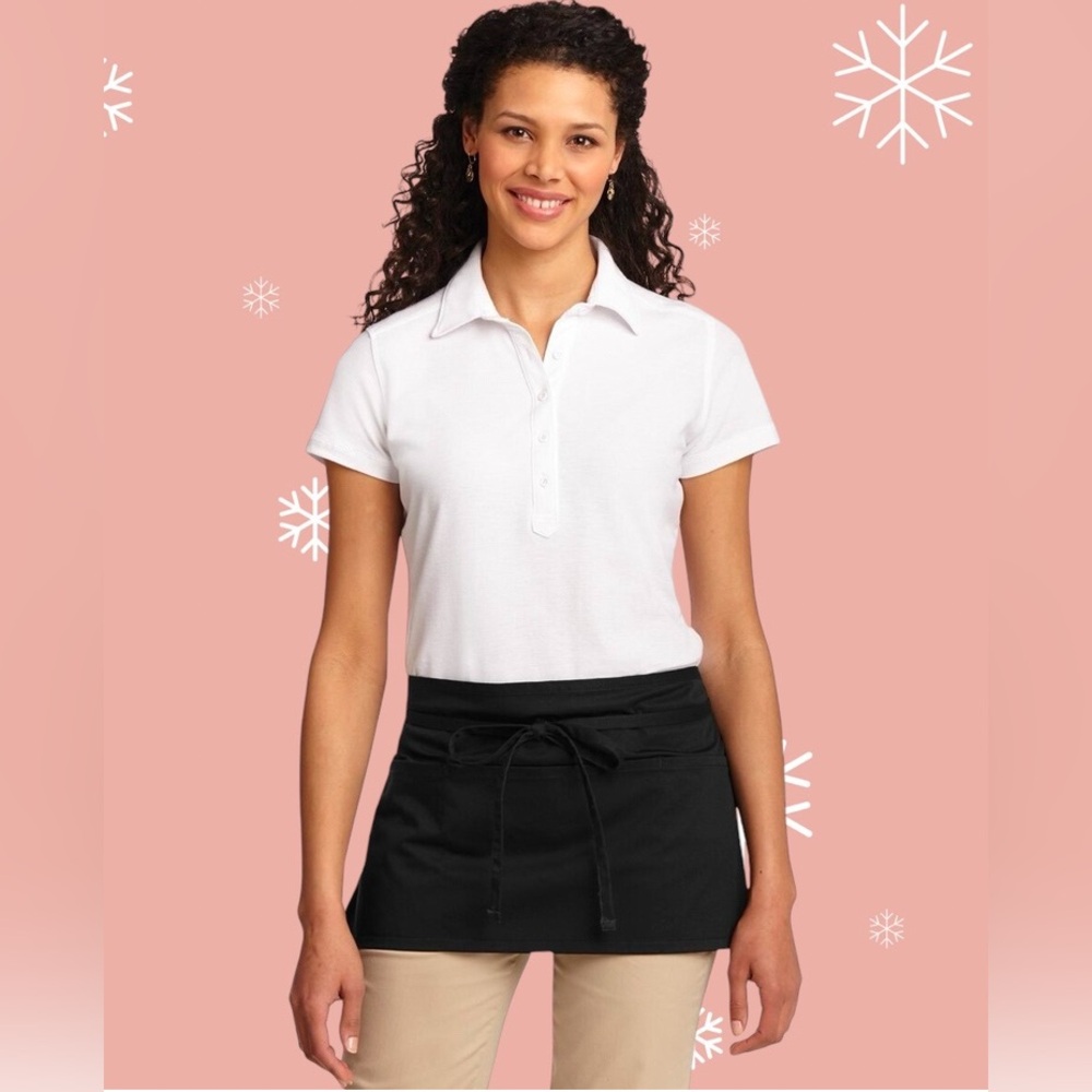 3 Aprons- Quality Aprons with Pockets for Market Vendors, Waitresses, Chefs NWOT
